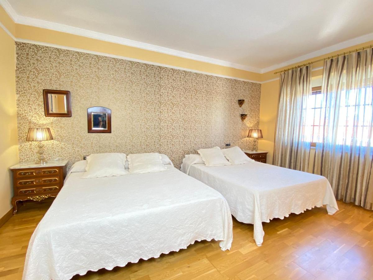 Casa Pedraza Con Piscina Privada Villa Machacon ภายนอก รูปภาพ