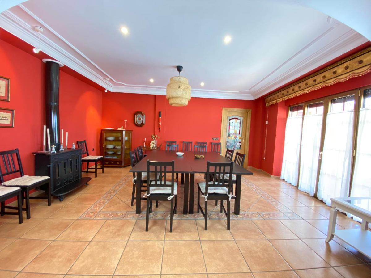 Casa Pedraza Con Piscina Privada Villa Machacon ภายนอก รูปภาพ