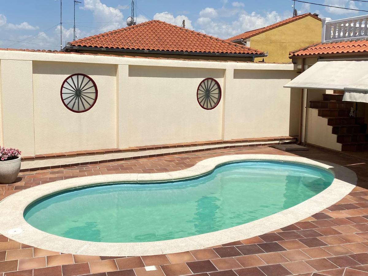 Casa Pedraza Con Piscina Privada Villa Machacon ภายนอก รูปภาพ